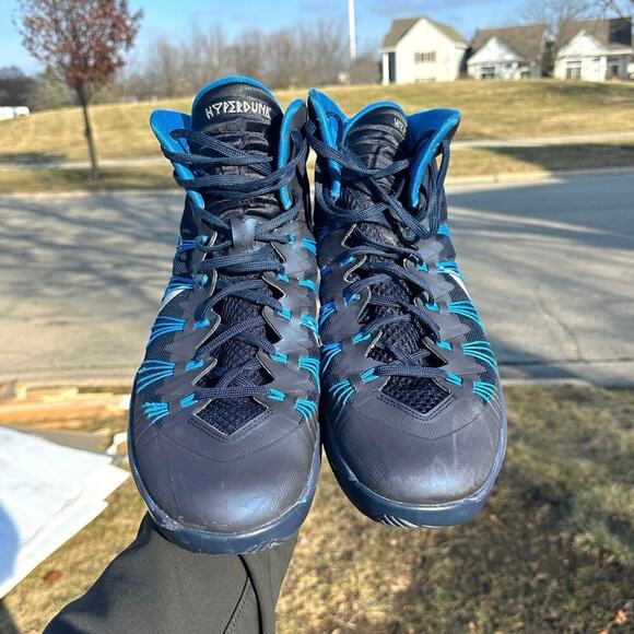 Nike Hyperdunk 2013 University Blue Men’s Athletic Shoes Size 15 - Picture 10 of 10